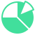 L'icona di un diagramma a torta